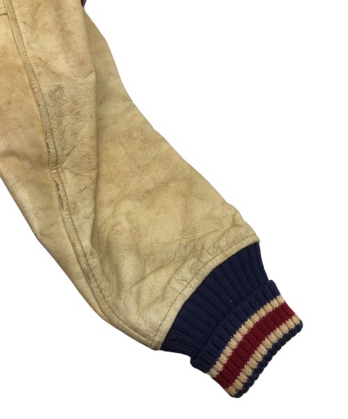 Whiting（ホワイティング）Whiting (ホワイティング) 60s スタジャン レッド サイズ:40の古着・服飾アイテム