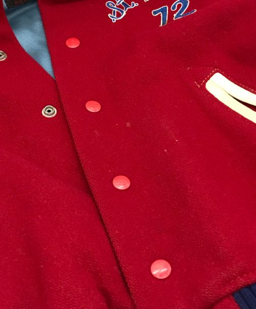 Whiting（ホワイティング）Whiting (ホワイティング) 60s スタジャン レッド サイズ:40の古着・服飾アイテム