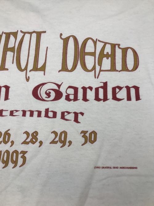 FRUIT OF THE LOOM（フルーツオブザルーム）FRUIT OF THE LOOM (フルーツオブザルーム) 90s GRATEFUL DEAD バンドTシャツ ホワイト サイズ:Lの古着・服飾アイテム