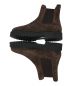 中古・古着 CONTIGO (コンティゴ) SUEDE SIDEGOA ショートブーツ ブラウン サイズ:36：10000円