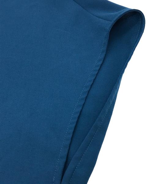 ENFOLD（エンフォルド）ENFOLD (エンフォルド) HEXAGON PULLOVER ブルー サイズ:38の古着・服飾アイテム