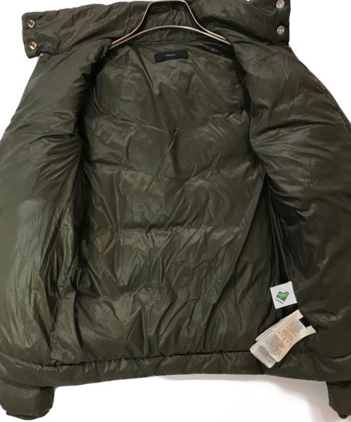 DIESEL（ディーゼル）DIESEL (ディーゼル) デニムコンビジップダウンジャケット グリーン サイズ:XSの古着・服飾アイテム