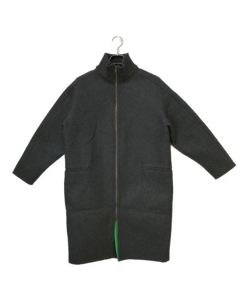 AK+1（エーケーワン）AK+1 (エーケーワン) ボンディングコート グレー サイズ:38の古着・服飾アイテム