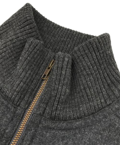 AK+1（エーケーワン）AK+1 (エーケーワン) ボンディングコート グレー サイズ:38の古着・服飾アイテム