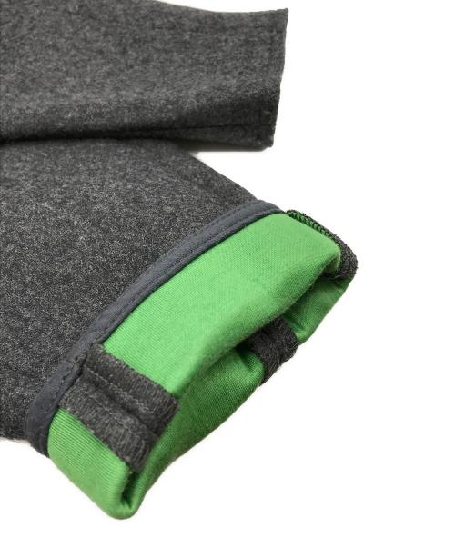 AK+1（エーケーワン）AK+1 (エーケーワン) ボンディングコート グレー サイズ:38の古着・服飾アイテム