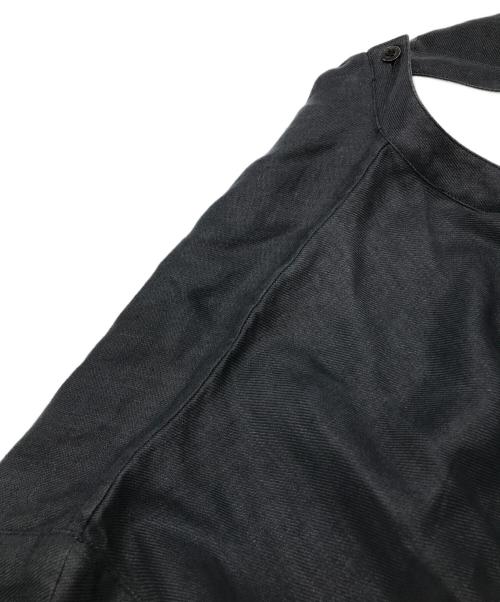 HYKE（ハイク）HYKE (ハイク) LINEN DRESS チャコールグレー サイズ:1の古着・服飾アイテム