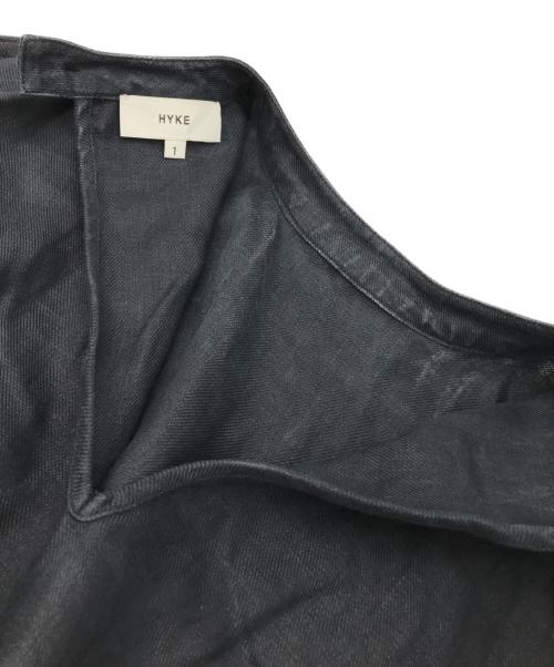 HYKE（ハイク）HYKE (ハイク) LINEN DRESS チャコールグレー サイズ:1の古着・服飾アイテム