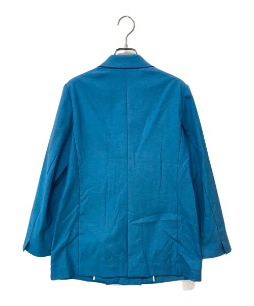 icB（アイシービー）icB (アイシービー) LooseWeave ジャケット スカイブルー サイズ:4の古着・服飾アイテム
