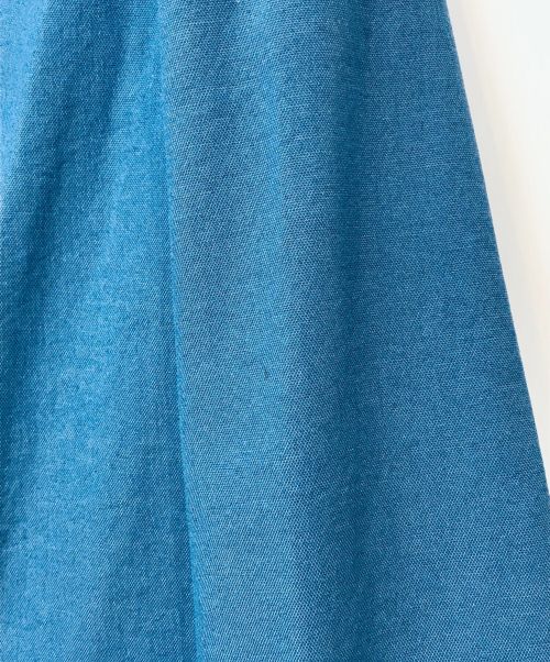 icB（アイシービー）icB (アイシービー) LooseWeave ジャケット スカイブルー サイズ:4の古着・服飾アイテム