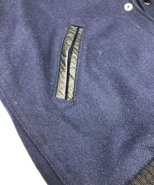 skookum（スクーカム）skookum (スクーカム) Strato Bee SPORTS JACKET ブラック×ネイビー サイズ:32の古着・服飾アイテム