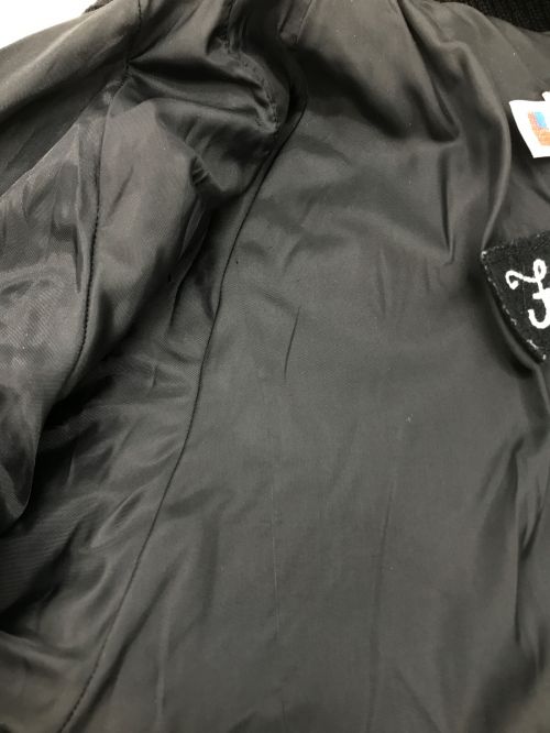 skookum（スクーカム）skookum (スクーカム) Strato Bee SPORTS JACKET ブラック×ネイビー サイズ:32の古着・服飾アイテム