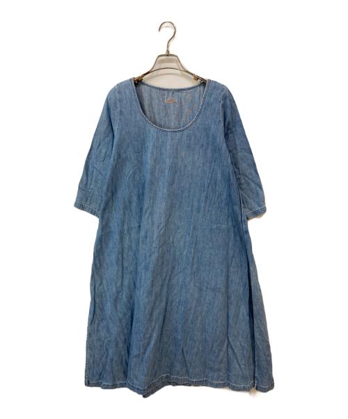 KAPITAL（キャピタル）KAPITAL (キャピタル) デニムワンピース インディゴ サイズ:XSの古着・服飾アイテム