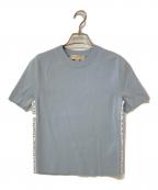 MICHAEL MICHAEL KORSマイケル マイケルコース）の古着「半袖ニット」｜スカイブルー