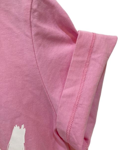 MSGM（エムエスジーエム）MSGM (エムエスジーエム) プリントTシャツ ピンク サイズ:12の古着・服飾アイテム