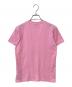 MSGM (エムエスジーエム) プリントTシャツ ピンク サイズ:12：3980円