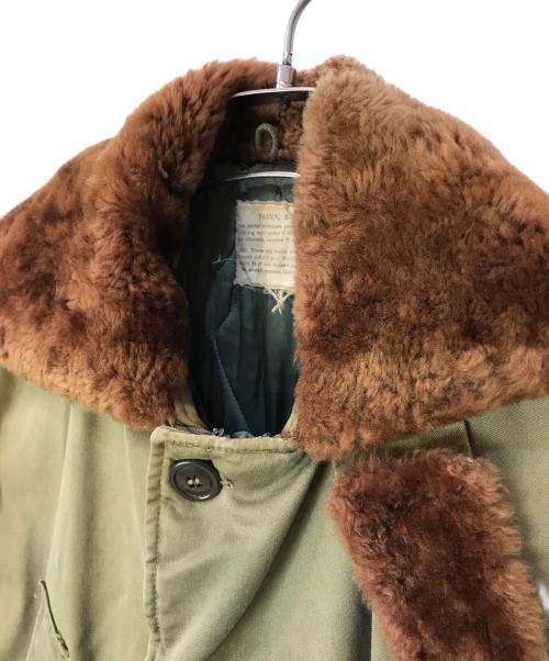 US ARMY（ユーエスアーミー）US ARMY (ユーエスアーミー) parka b-9 type グリーン×ブラウン サイズ:-の古着・服飾アイテム