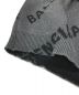 中古・古着 BALENCIAGA (バレンシアガ) ALLOVER LOGO CREW NECK KNIT グレー サイズ:XS：43000円
