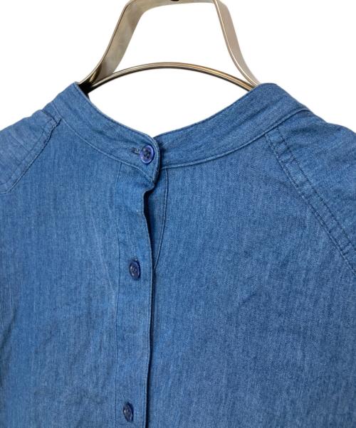 ear PAPILLONNER（イアパピヨネ）ear PAPILLONNER (イアパピヨネ) ノースリーブワンピース ブルー サイズ:Fの古着・服飾アイテム