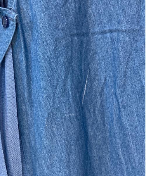 ear PAPILLONNER（イアパピヨネ）ear PAPILLONNER (イアパピヨネ) ノースリーブワンピース ブルー サイズ:Fの古着・服飾アイテム