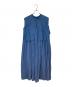ear PAPILLONNER (イアパピヨネ) ノースリーブワンピース ブルー サイズ:F：3000円