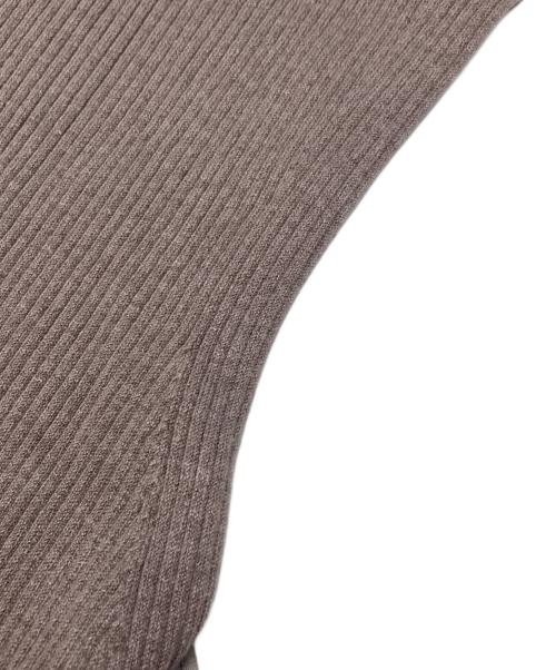 Snidel（スナイデル）Snidel (スナイデル) チュールボレロリブニットワンピース ピンク サイズ:Freeの古着・服飾アイテム