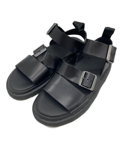 Dr.Martens（ドクターマーチン）Dr.Martens (ドクターマーチン) GRYPHON サンダル ブラック サイズ:UK4の古着・服飾アイテム