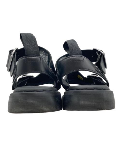 Dr.Martens（ドクターマーチン）Dr.Martens (ドクターマーチン) GRYPHON サンダル ブラック サイズ:UK4の古着・服飾アイテム