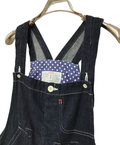 快晴堂（カイセイドウ）快晴堂 (カイセイドウ) オールインワン インディゴ サイズ:2の古着・服飾アイテム