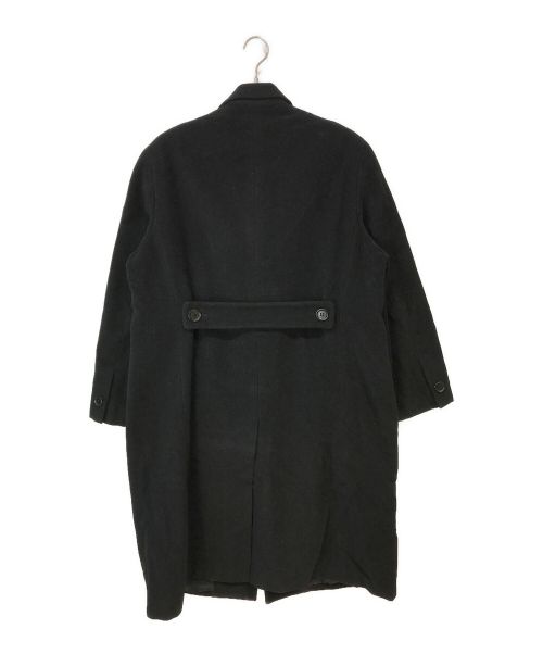 YOHJI YAMAMOTO（ヨウジヤマモト）YOHJI YAMAMOTO (ヨウジヤマモト) D'URBAN (ダーバン) A.A.R (アール) チェスターコート ブラック サイズ:Mの古着・服飾アイテム