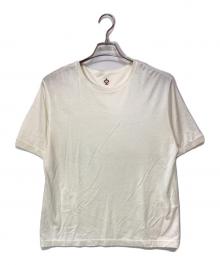 SIDE SLOPE（サイドスロープ）の古着「EX. SILK TEE」｜ホワイト