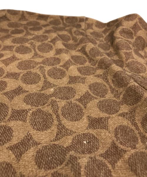 COACH（コーチ）COACH (コーチ) DISNEY (ディズニー) シグネチャーTシャツ ブラウン サイズ:Sの古着・服飾アイテム