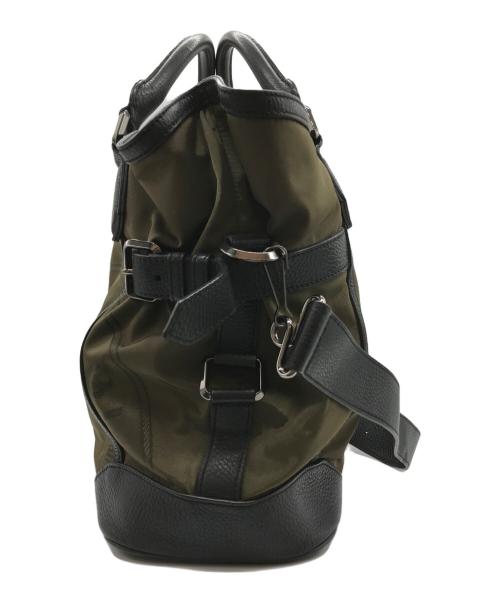 BURBERRY（バーバリー）BURBERRY (バーバリー) ナイロントートバッグ グリーンの古着・服飾アイテム