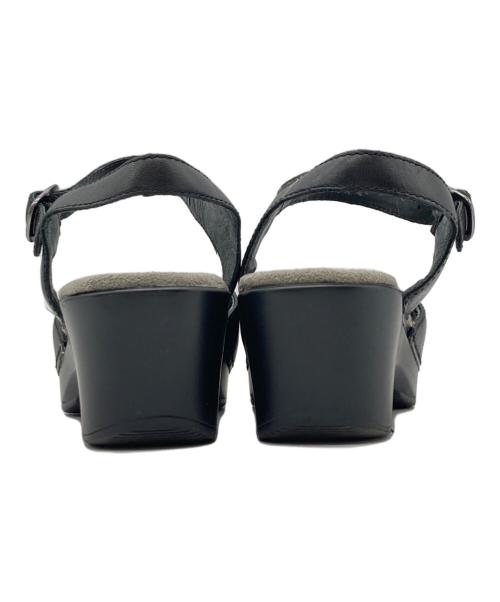 dansko（ダンスコ）dansko (ダンスコ) SAM レザーストラップサンダル ブラック サイズ:36の古着・服飾アイテム