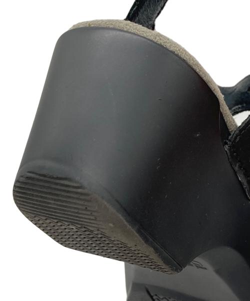 dansko（ダンスコ）dansko (ダンスコ) SAM レザーストラップサンダル ブラック サイズ:36の古着・服飾アイテム