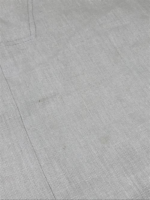 ebure（エブール）ebure (エブール) ボタニカルミディアムリネン カフタンワンピース グリーン サイズ:36の古着・服飾アイテム