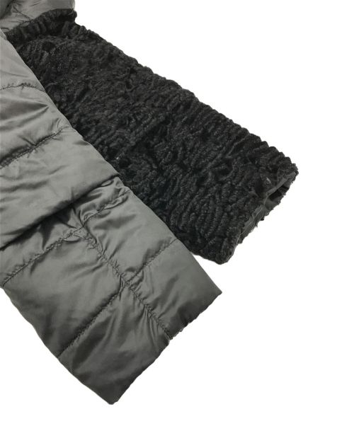 'S Max Mara（エスマックスマーラ）'S Max Mara (エスマックスマーラ) リバーシブルコート ブラック サイズ:46の古着・服飾アイテム