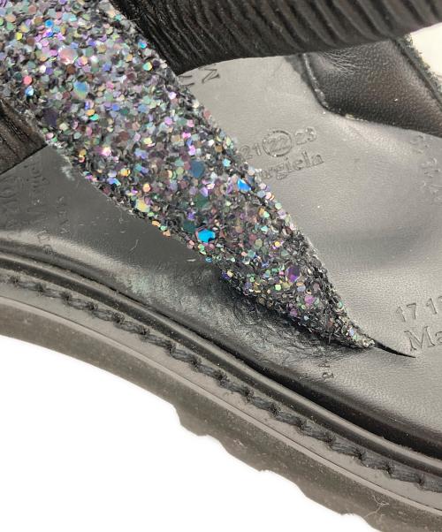Maison Margiela（メゾンマルジェラ）Maison Margiela (メゾンマルジェラ) tabi sandal ブラック サイズ:39の古着・服飾アイテム