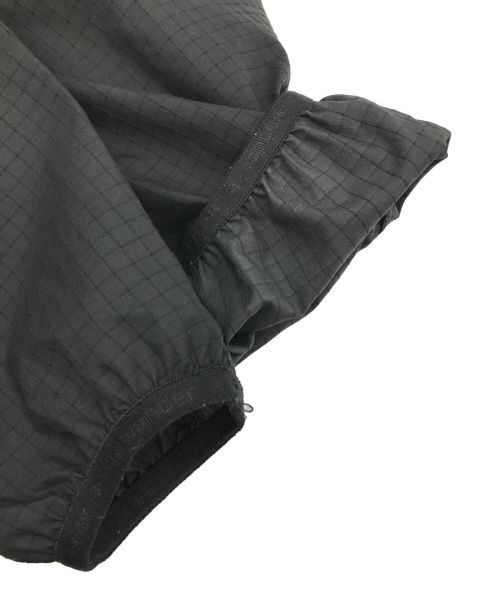and wander（アンドワンダー）and wander (アンドワンダー) breath rip hoodie/ブレスリップフーディ ブラック サイズ:Mの古着・服飾アイテム
