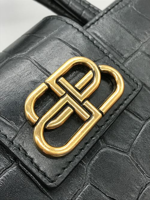 BALENCIAGA（バレンシアガ）BALENCIAGA (バレンシアガ) Sharp Tote Bag ブラック サイズ:-の古着・服飾アイテム