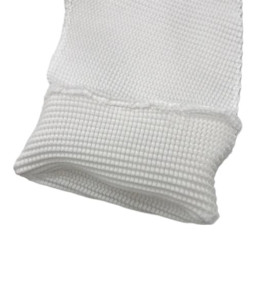 ISSEY MIYAKE me（イッセイ ミヤケ ミー）ISSEY MIYAKE me (イッセイ ミヤケ ミー) ワッフルプリーツカーディガン ホワイト サイズ:-の古着・服飾アイテム