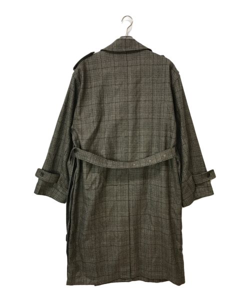 stein（シュタイン）stein (シュタイン) 22AW Oversized Trench Coat グレー サイズ:Sの古着・服飾アイテム