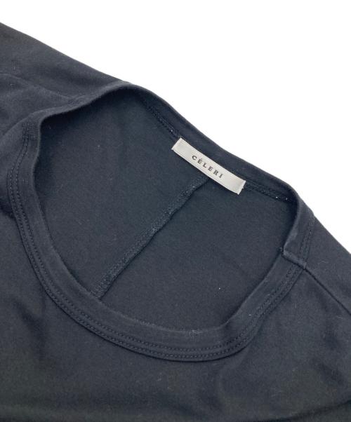 CELERI（セルリ）CELERI (セルリ) Flare Tee ブラック サイズ:-の古着・服飾アイテム