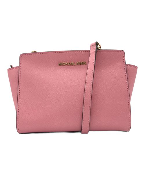 MICHAEL KORS（マイケル・コース）MICHAEL KORS (マイケルコース) セルマ 2WAYショルダーバッグ ピンク サイズ:-の古着・服飾アイテム