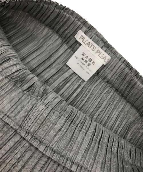 PLEATS PLEASE（プリーツプリーズ）PLEATS PLEASE (プリーツプリーズ) FLUFFY BASICS PANTS グレー サイズ:1の古着・服飾アイテム