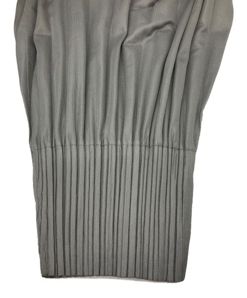 PLEATS PLEASE（プリーツプリーズ）PLEATS PLEASE (プリーツプリーズ) FLUFFY BASICS PANTS グレー サイズ:1の古着・服飾アイテム