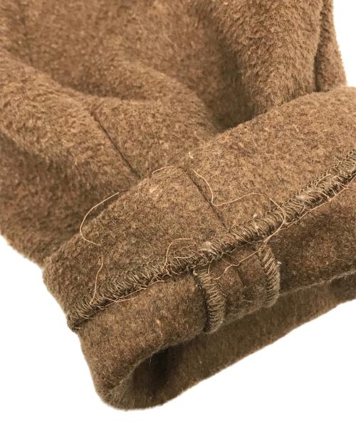 MIDIUMISOLID（ミディウミソリッド）MIDIUMISOLID (ミディウミソリッド) フーデッドウールコート ブラウン サイズ:-の古着・服飾アイテム