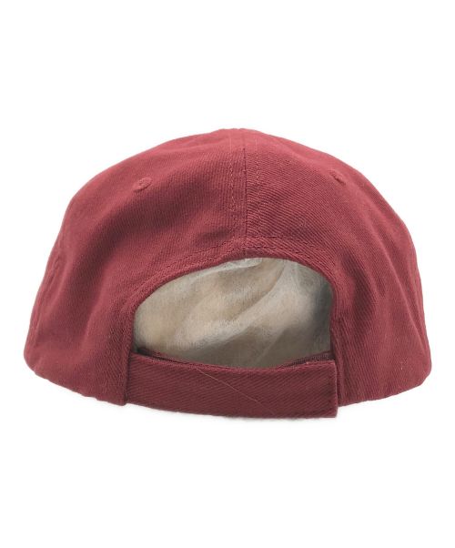 BALENCIAGA（バレンシアガ）BALENCIAGA (バレンシアガ) バイザーロゴキャップ ボルドー サイズ:L59cmの古着・服飾アイテム
