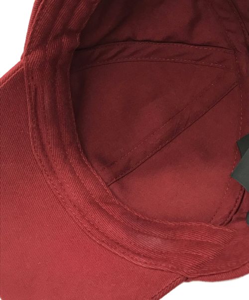 BALENCIAGA（バレンシアガ）BALENCIAGA (バレンシアガ) バイザーロゴキャップ ボルドー サイズ:L59cmの古着・服飾アイテム