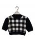darich (ダーリッチ) ギンガムチェックニットセットアップ ホワイト×ブラック サイズ:Free：4000円