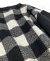中古・古着 darich (ダーリッチ) ギンガムチェックニットセットアップ ホワイト×ブラック サイズ:Free：4000円